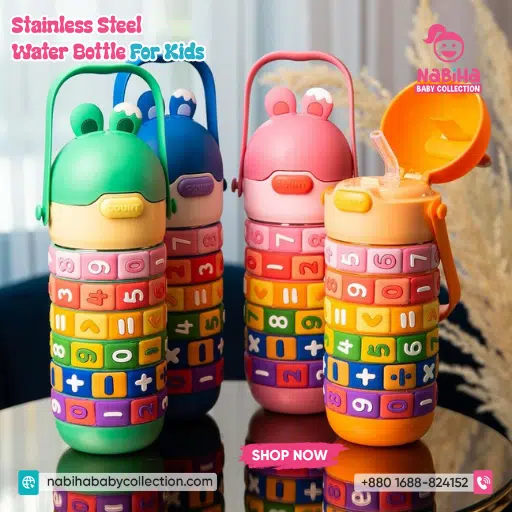 ABCD Stainless Steel Water Bottle