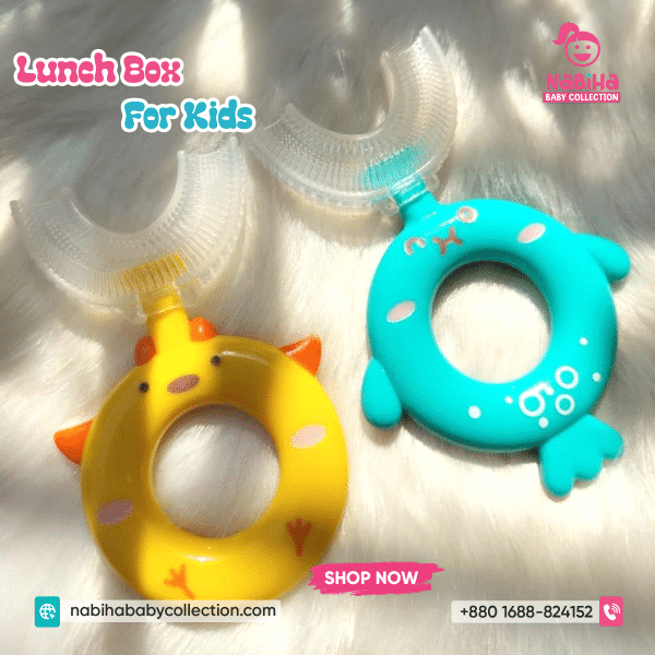 Cute U-Shaped Toothbrush for Kids