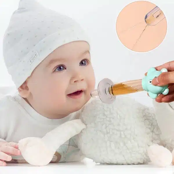 Anti-Choking Split Flow Baby Feeder