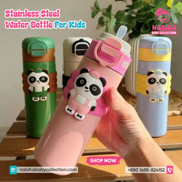 Diller Panda Direct Vacuum Thermo Water Bottle