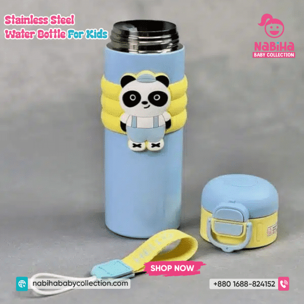Diller Panda Direct Vacuum Thermo Water Bottle