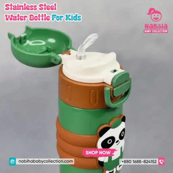 Diller Panda Direct Vacuum Thermo Water Bottle