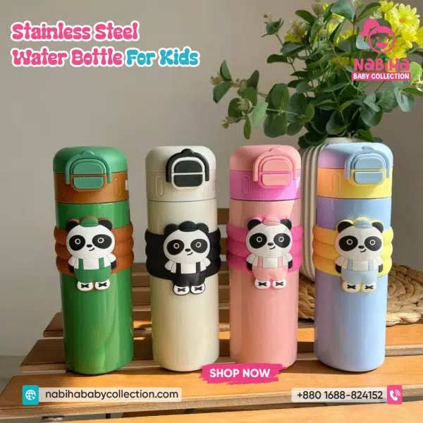 Diller Panda Direct Vacuum Thermo Water Bottle