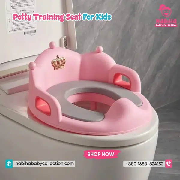 Crown Toilet Training Seat for Kids