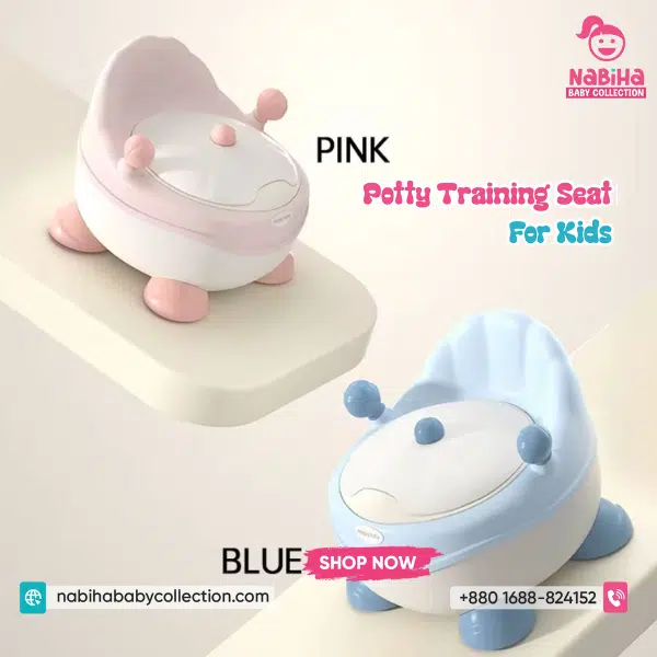 Baby Potty Training Seat – Pink & Blue