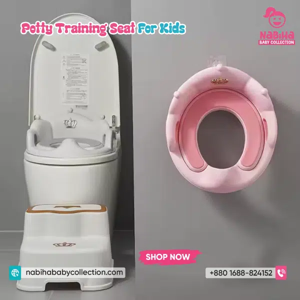 Crown Toilet Training Seat for Kids