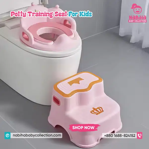 Crown Toilet Training Seat for Kids