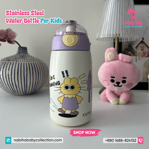 Cartoon Character Water Bottle 500ml