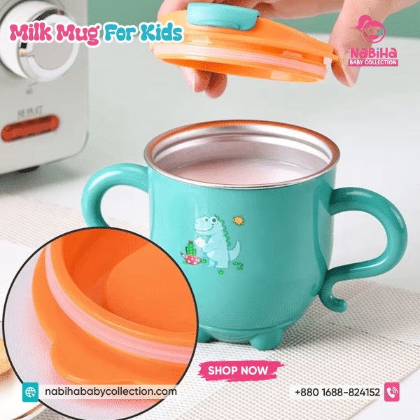Dinosaur Kids Water & Milk Mug