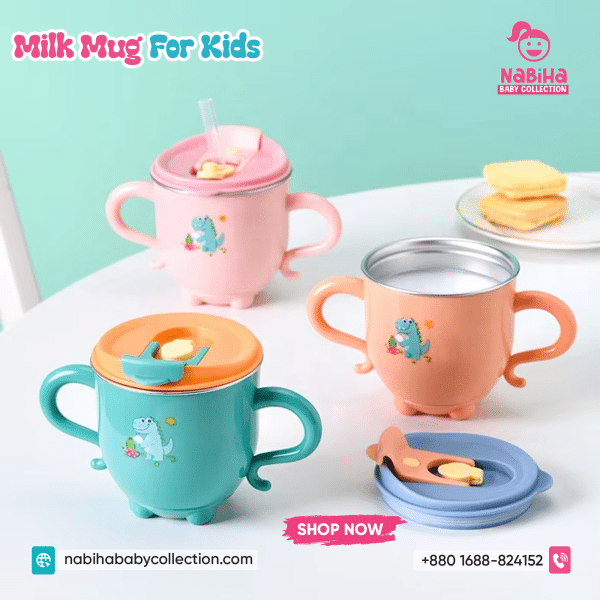 Dinosaur Kids Water & Milk Mug