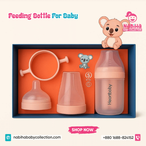 Heartbaby 8-in-1 Multifunctional Baby Feeding Bottle Set