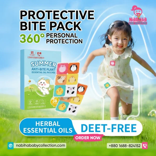 Summer Anti-Bite Plant Essential Oil Patches (36 Patches)