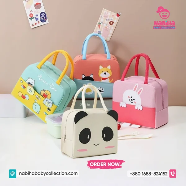Cute Cartoon Insulated Thermal Lunch Bag