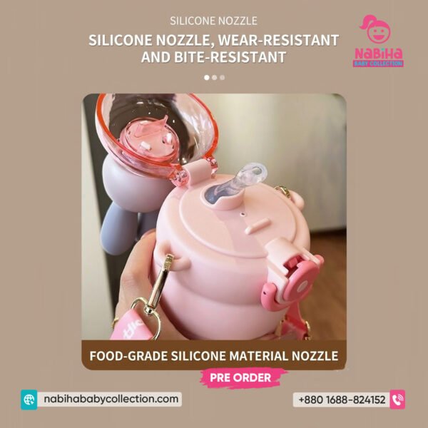 Cute Bobblehead Thermos Bottle (550ml)
