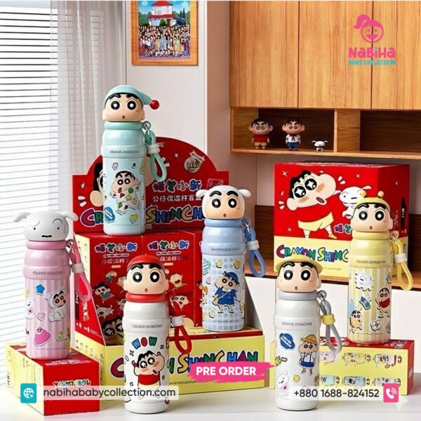 Crayon Shin-chan 3D Character Insulated Thermos Bottle (500ml)