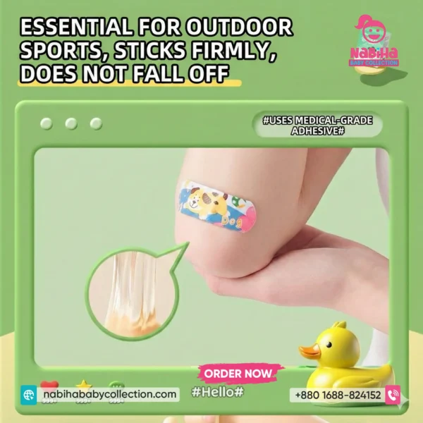 Cofoe Cute Cartoon Waterproof Medical Band-Aid (100 Pcs/Box)