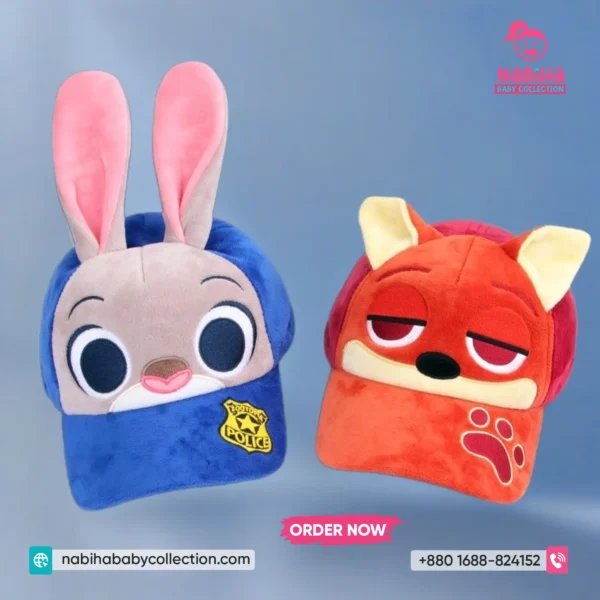 Cute Zootopia & Tom Winter Plush Caps