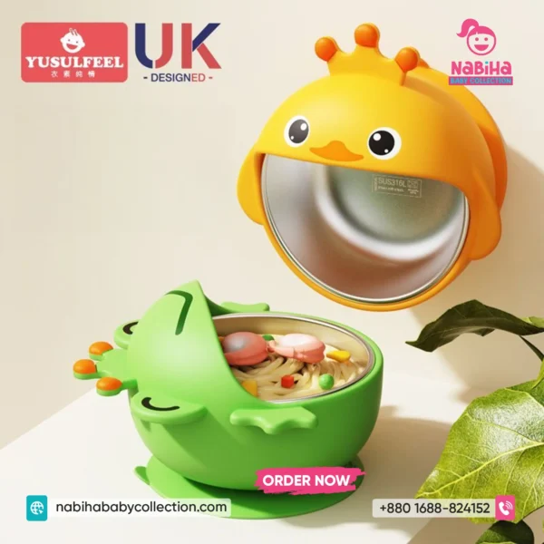 Duck & Frog Suction Bowl Set