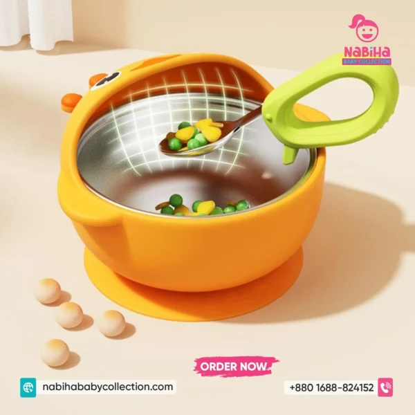 Duck & Frog Suction Bowl Set