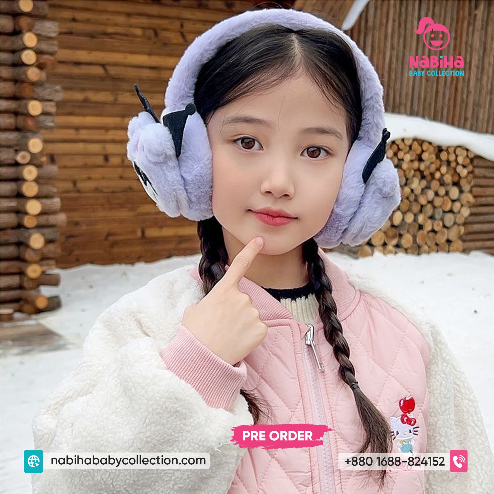 Cute Cartoon Winter Plush Earmuffs