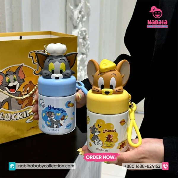 Tom & Jerry 3D Thermos Bottle