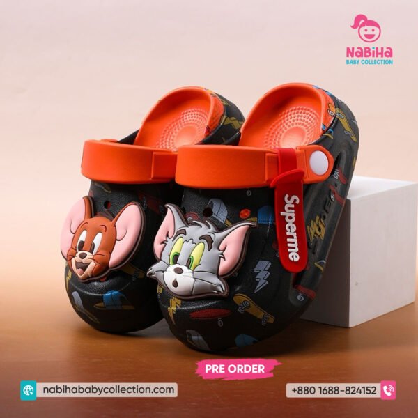 Tom & Jerry 3D Cartoon Kids Clogs