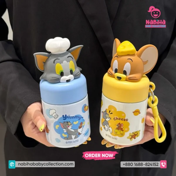 Tom & Jerry 3D Thermos Bottle
