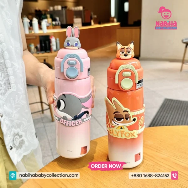 Disney 3D Character Thermos Bottle (500ml)