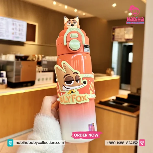 Disney 3D Character Thermos Bottle (500ml)