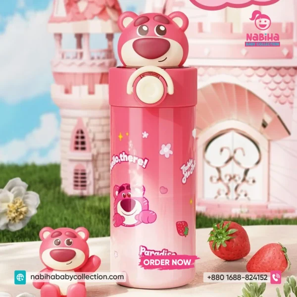 Cute Sanrio 3D Character Premium SUS 316 Insulated Thermos Bottle (450ml)