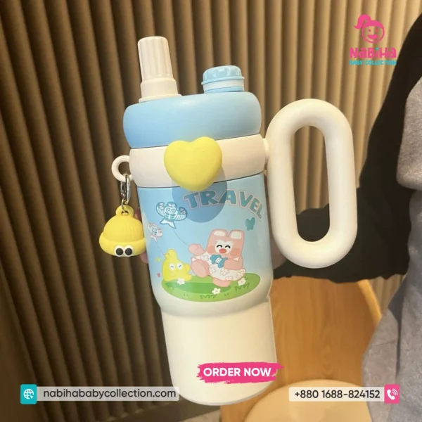 Cute Pastel Large Capacity Thermos Bottle (850ml)