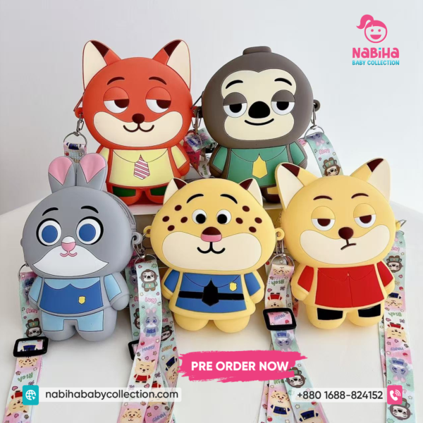 Cute Cartoon Character Kids Crossbody Bag (Imported – Pre Order)
