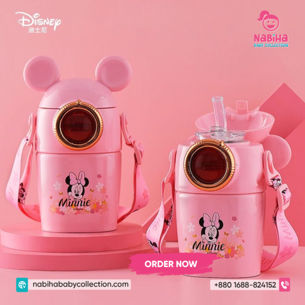 Mickey & Minnie Kids Insulated Water Bottle