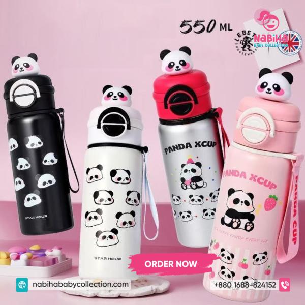 Panda X-Cup Kids Insulated Water Bottle
