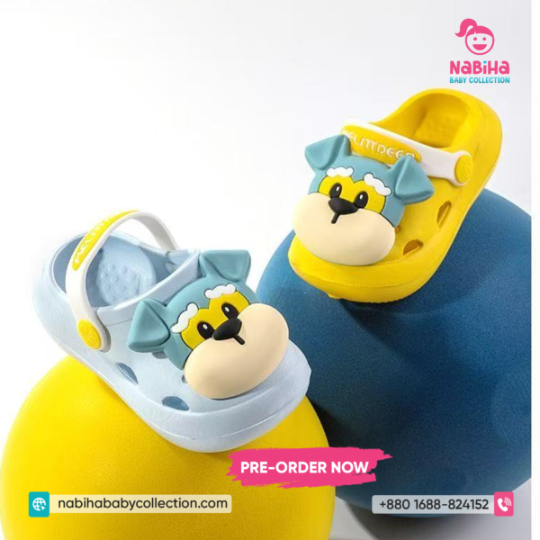 Cute Puppy Cartoon Baby Clog Sandal (Imported – Pre Order)