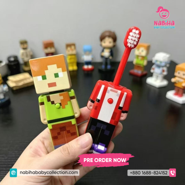 World Pixel Character Kids Toothbrush