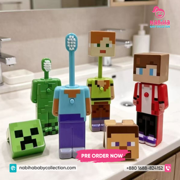 World Pixel Character Kids Toothbrush