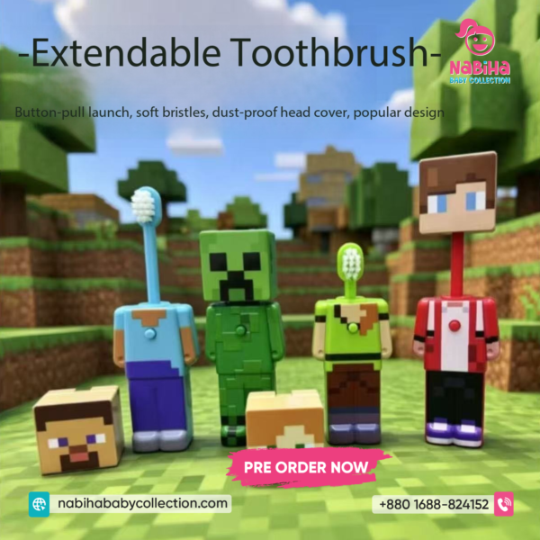 World Pixel Character Kids Toothbrush