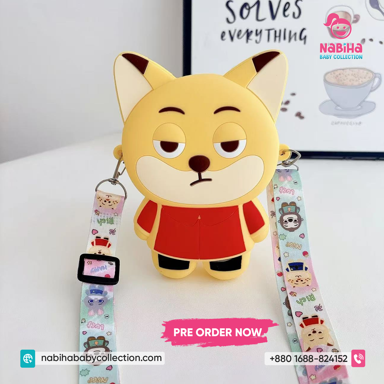 Cute Cartoon Animal Kids Sling Bag