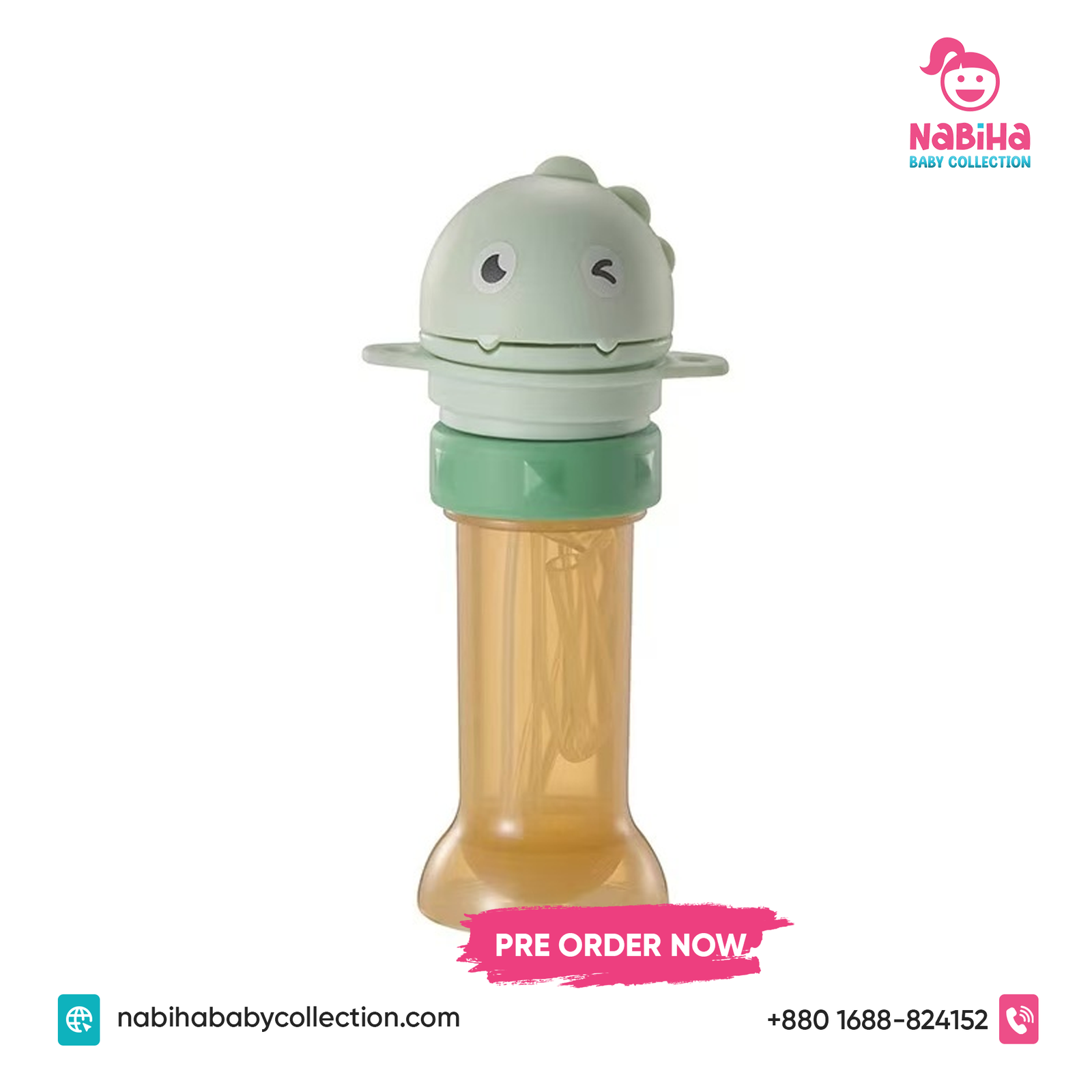 Cartoon Anti-Choke Kids Straw