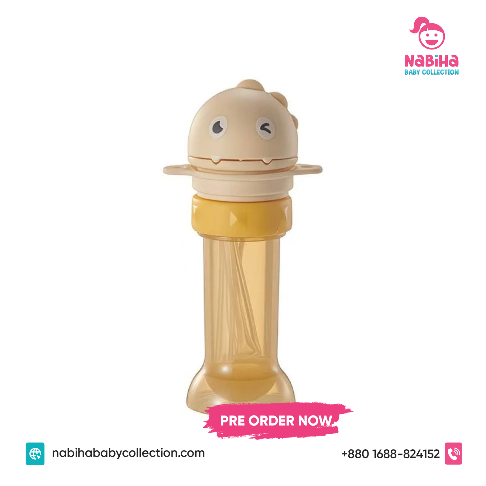 Cartoon Anti-Choke Kids Straw