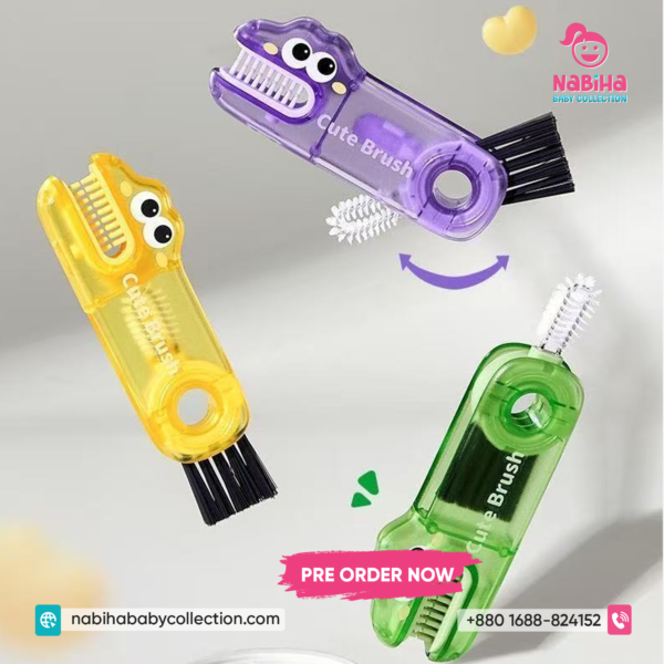 3-in-1 Cup Lid Cleaning Brush