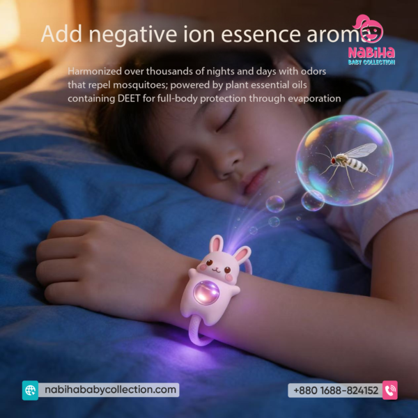 Cartoon Herbal Mosquito Repellent Wristband