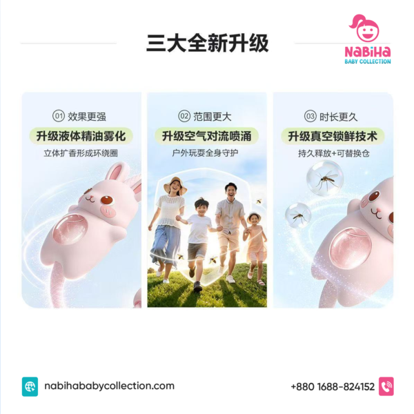 Cartoon Herbal Mosquito Repellent Wristband