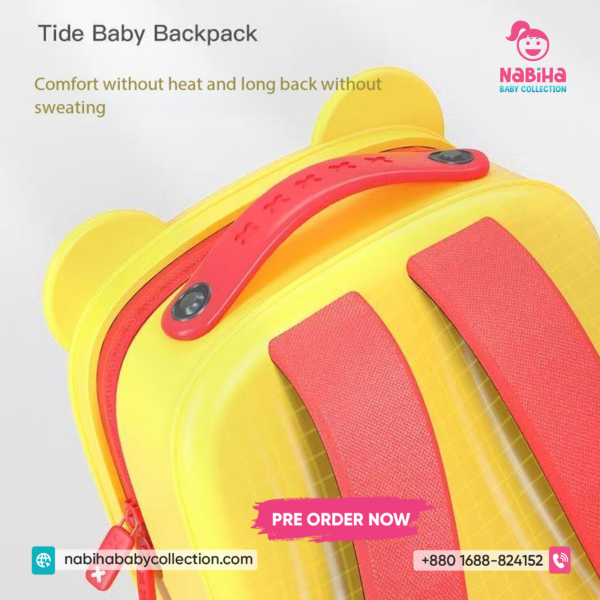 Cute 3D Cartoon Kids Backpack – Waterproof Baby School Bag