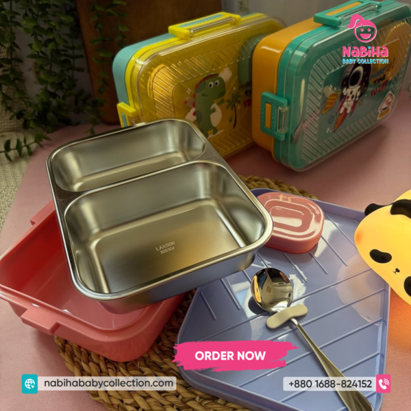 Kids Bento Lunch Box with Compartments