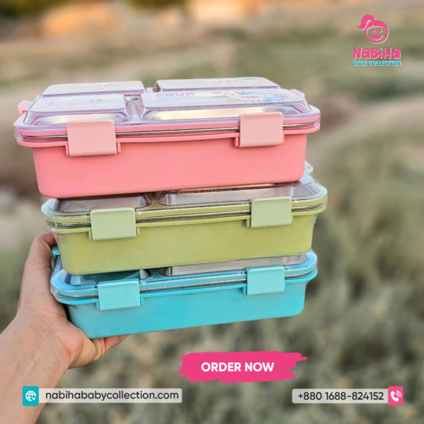 Stainless Steel Kids Bento Lunch Box