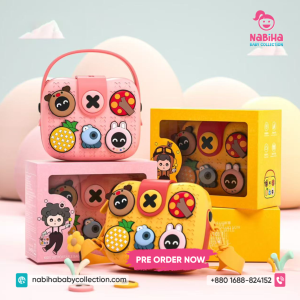 Cute Cartoon Kids Sling Bag – Mini Crossbody Shoulder Bag for Toddlers