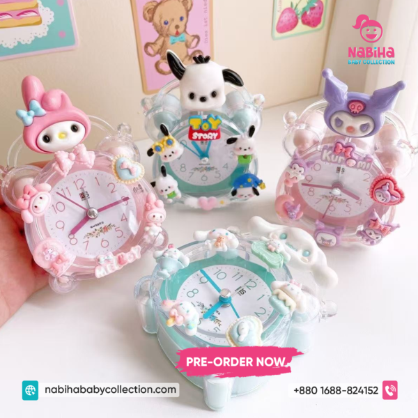 Cute Cartoon Kids Alarm Clock