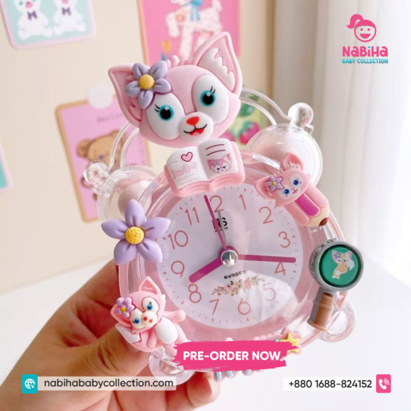 Cute Cartoon Kids Alarm Clock
